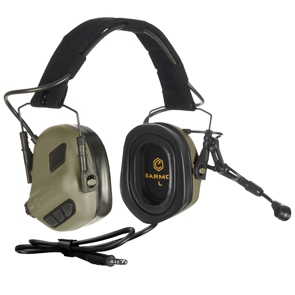個人装備 EARMOR M32 PLUS TAN Earmor M32 Plus Tactical Headset with Mic – Worldwide Delivery