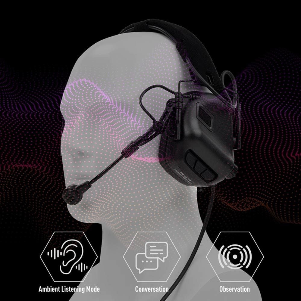 Earmor M32 Mark 4 Advanced Tactical Headset | Worldwide Shipping