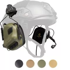 EARMOR - Tactical Headset M32H PLUS with Helmet Adapter